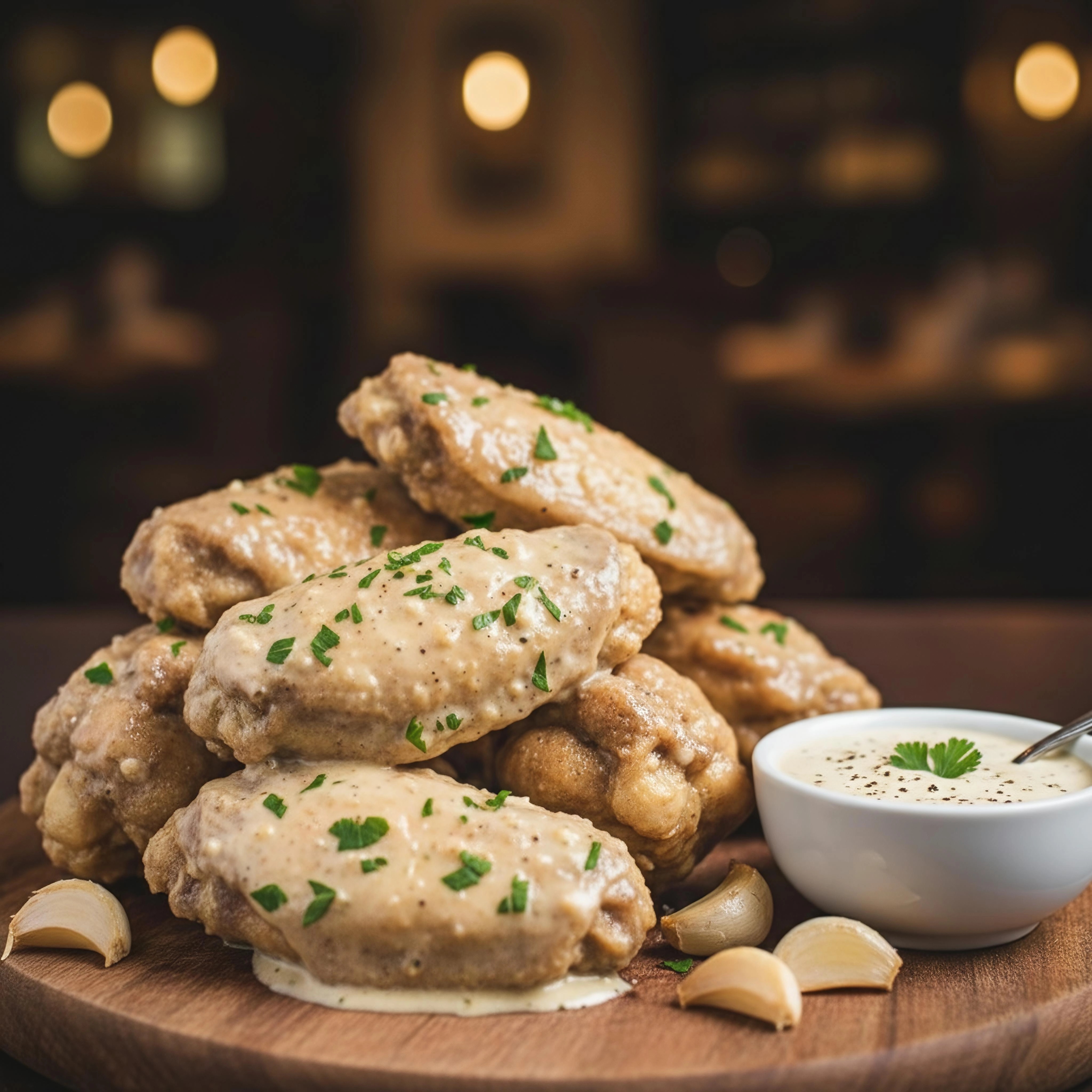 Garlic Parmesan Wings